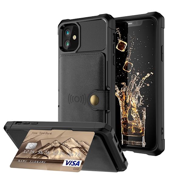 Multi-Slot Kuori iPhone 12 Pro Max Musta