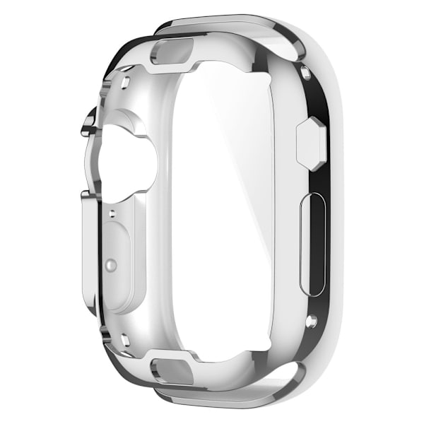 Heltäckande TPU Skal Apple Watch Ultra 2 49mm Silver