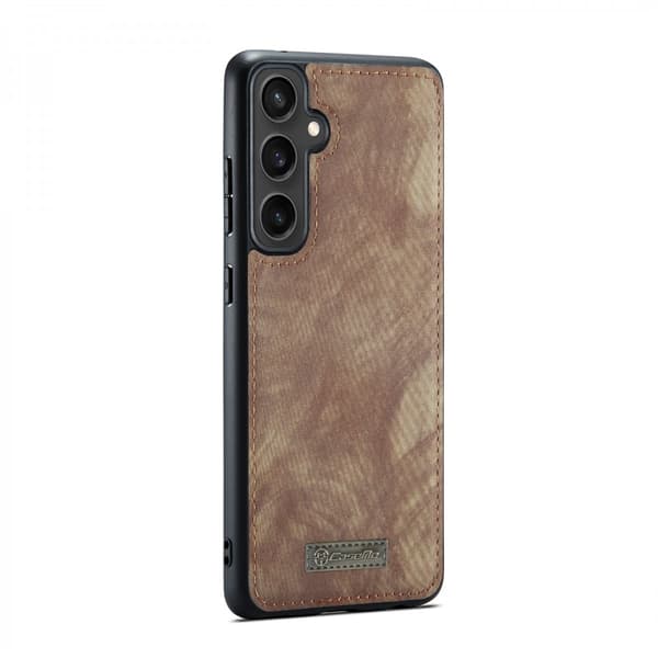 CaseMe Multi-Slot 2 i 1 Pungetui Galaxy S23 FE Brun