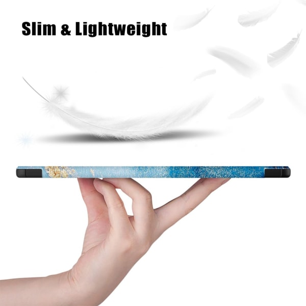 Samsung Galaxy Tab S9 etui Tri-fold Sea