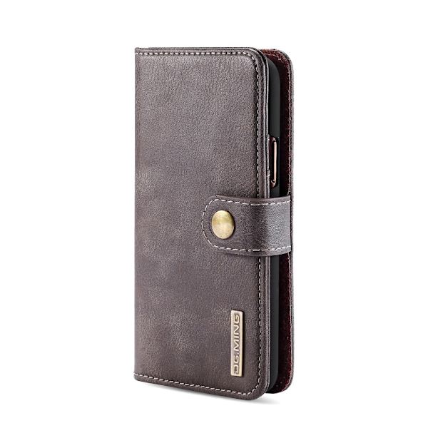 DG.MING 2-in-1 Magnet Wallet iPhone 11 Pro Max Brown