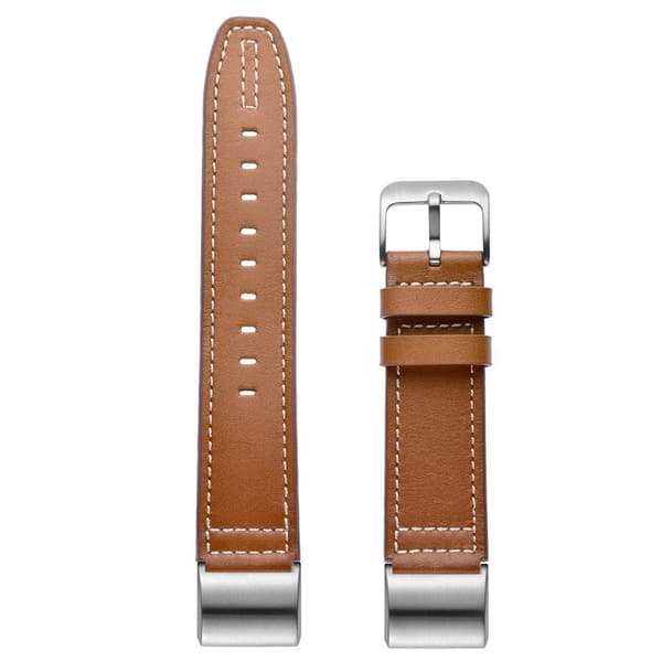 Äkta Läderarmband Fitbit Charge 2 Brun