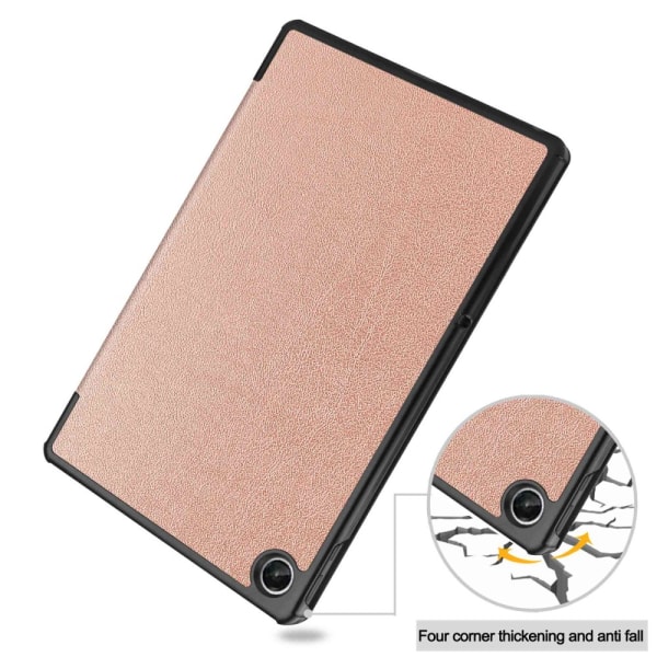 Lenovo Tab M10 Plus (3. generation) Etui Tri-fold Roséguld