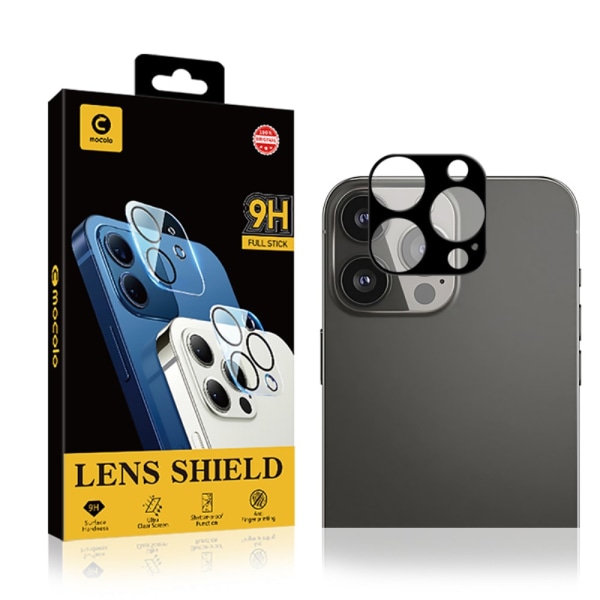 Mocolo Kamerabeskyttelse iPhone 13 Pro Max 0,2mm Hærdet Glas Sort