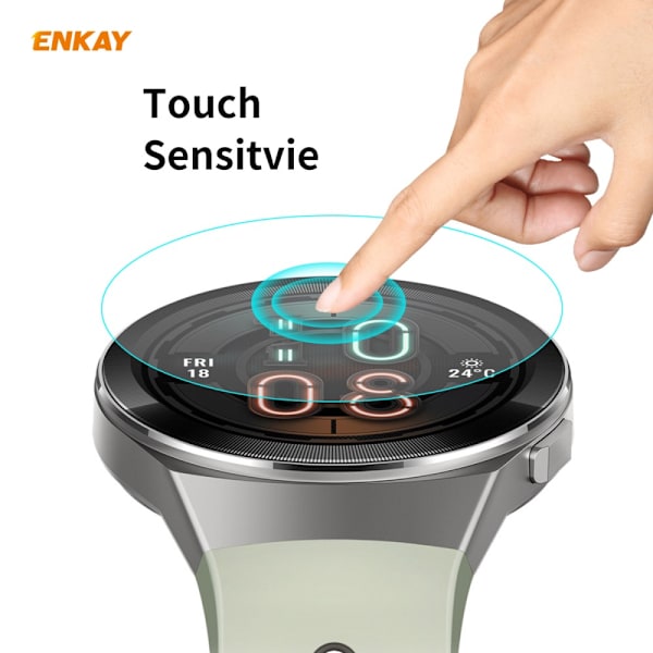 HAT PRINCE Skärmskydd 0.2mm Härdat Glas Huawei Watch GT 2e 2 Pac