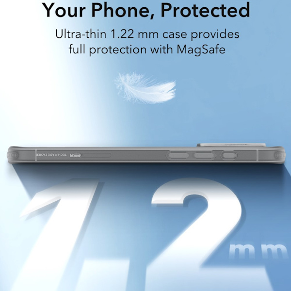 ESR Project Zero MagSafe Cover iPhone 16 Pro Max Frostgrå