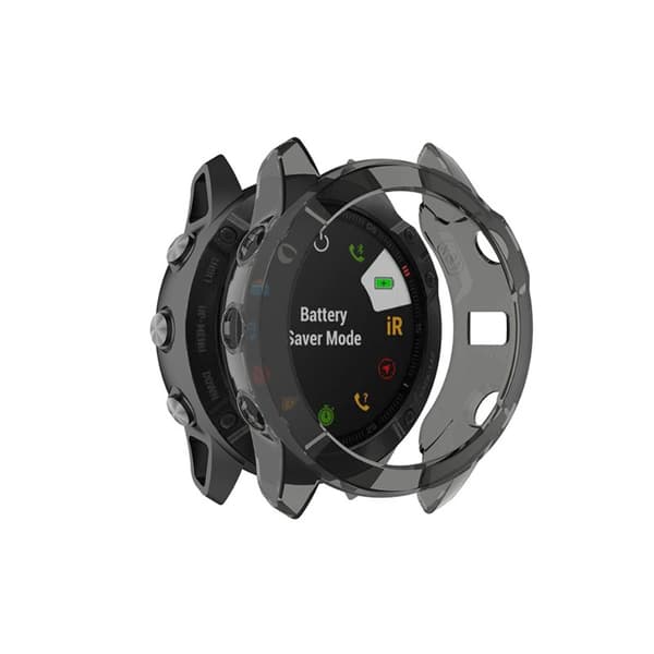 Edge Skal Garmin Fenix 6X Sort