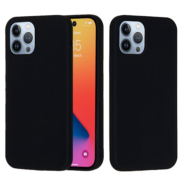 Silikonecover iPhone 14 Pro Max Sort
