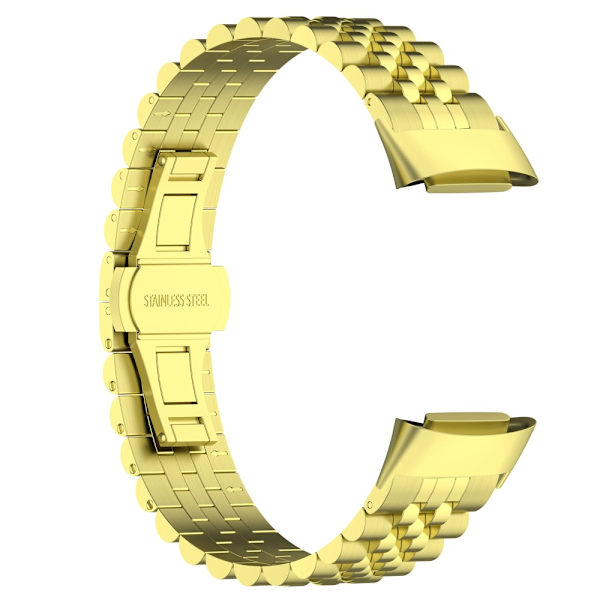 Fitbit Charge 6 Butterfly Spænde Metal Rem i Guld