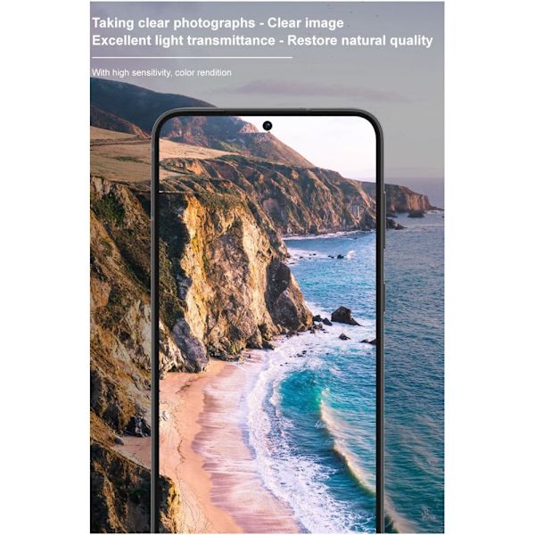 IMAK Hærdet Glas Linsebeskyttelse Samsung Galaxy S23/S23 Plus Sort
