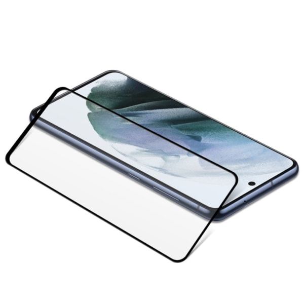 Mocolo Heltäckende Hærdet Glas Skærmbeskytter Galaxy S21 FE Sort