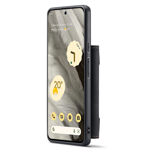 DG.MING Magnetisk kortholder etui Google Pixel 8 Sort