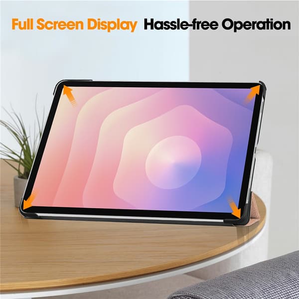 Samsung Galaxy Tab S11 Fodral Tri-fold Rosa