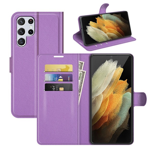 Samsung Galaxy S22 Ultra -liila suojakotelo
