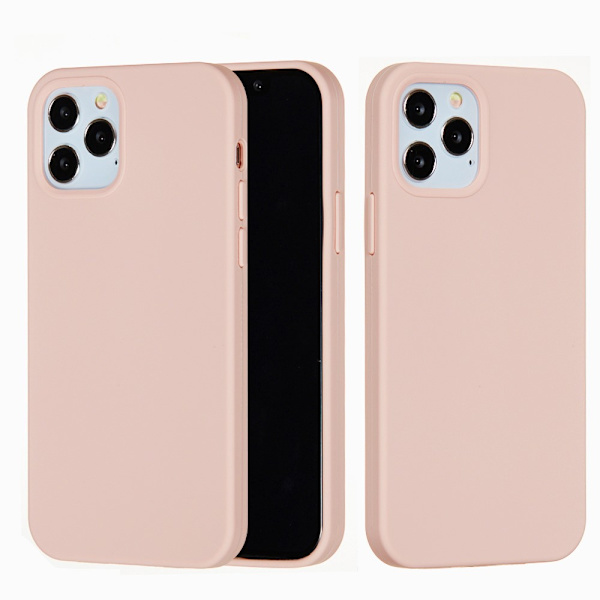 iPhone 13 Pro Max -kuori, silikoni, vaaleanpunainen