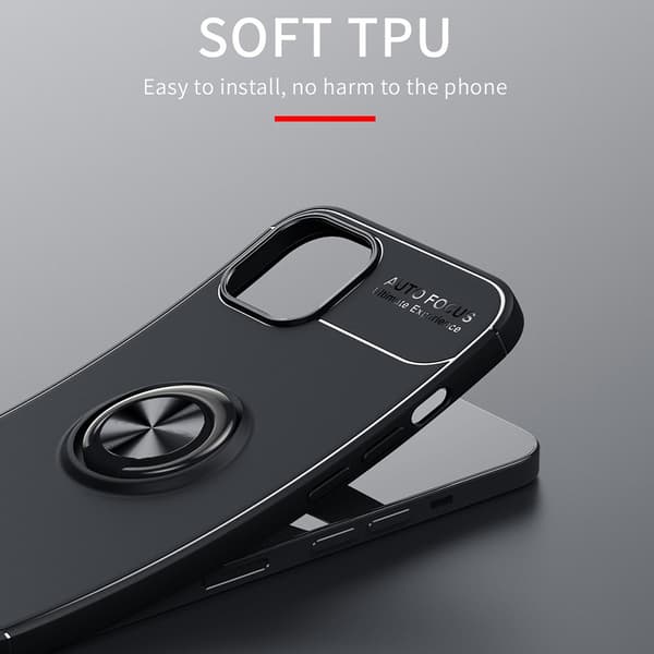 Skal Med Ringhållare iPhone 13 Mini Svart