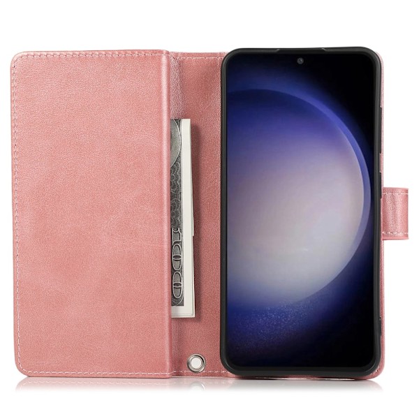 Lompakko-kotelo Multi-Slot Samsung Galaxy S25 Rose Gold