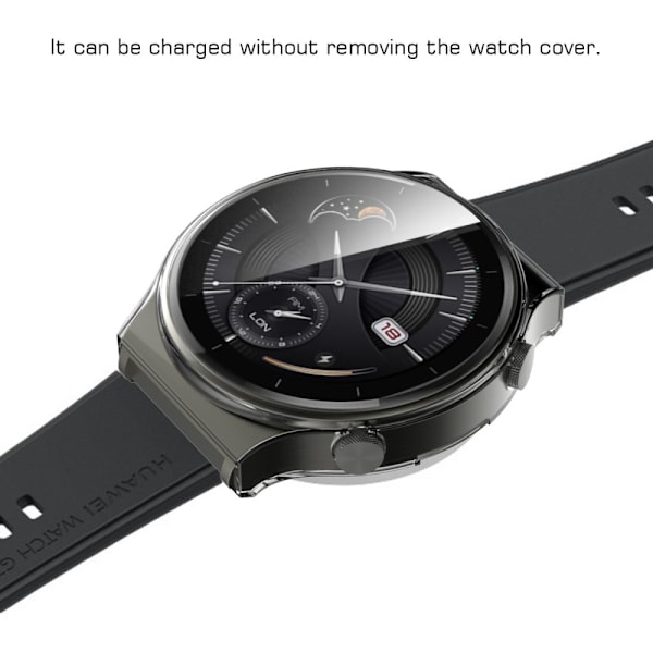 Huawei Watch GT 2 Pro:lle läpinäkyvä suojakuori
