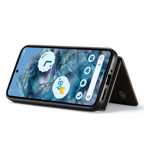 DG.MING Magnetic Card Slot Case Google Pixel 9 Pro XL Brown