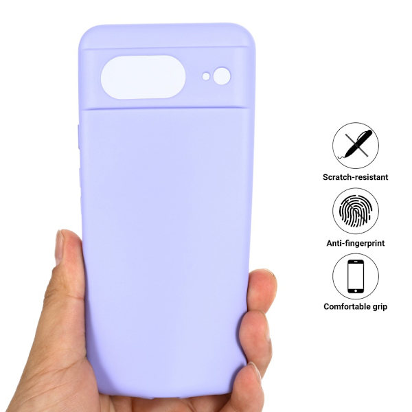 Silikonecover Google Pixel 8 Lilla
