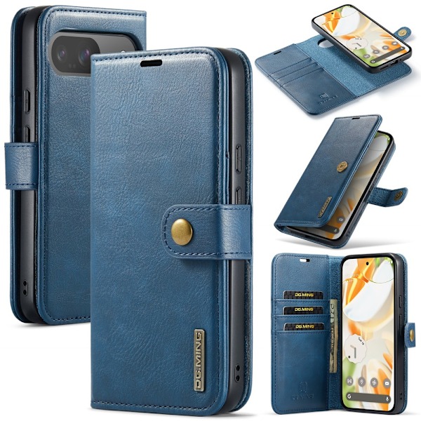 DG.MING 2-in-1 Magnet Wallet Google Pixel 9 Blue