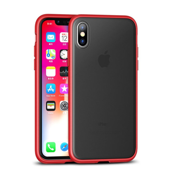 iPaky Cucoloris TPU-kotelo iPhone XS Max Red