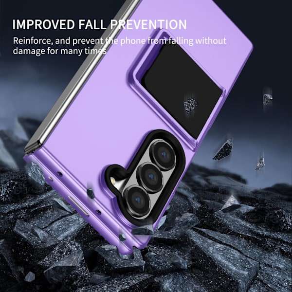 Kickstand Cover Samsung Galaxy Z Fold 6 Lilla