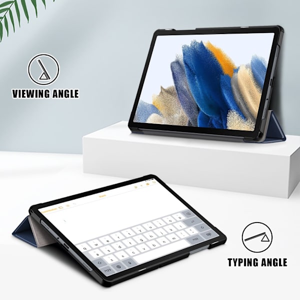 Samsung Galaxy Tab A9 Plus Etui Tri-fold Blå