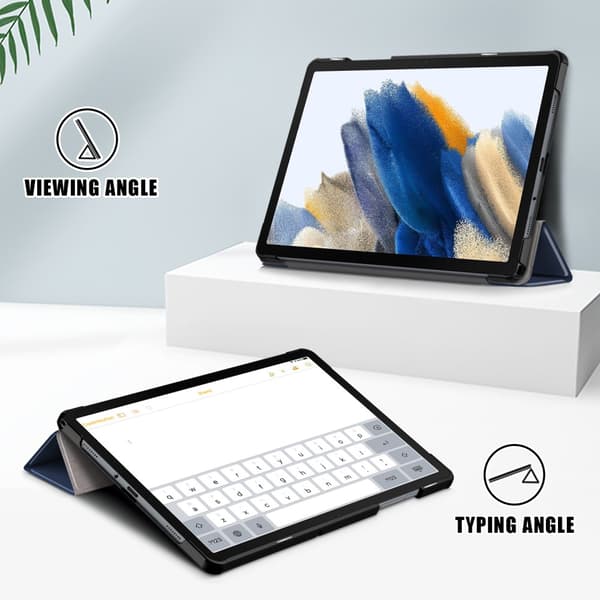 Samsung Galaxy Tab A9 Plus Fodral Tri-fold Blå