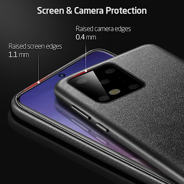ESR Metro Læderskal Samsung Galaxy S20 Ultra Sort