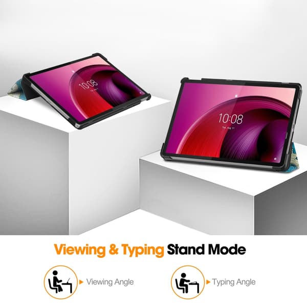 Lenovo Tab M11 Etui Tri-fold Kirsebærblomster