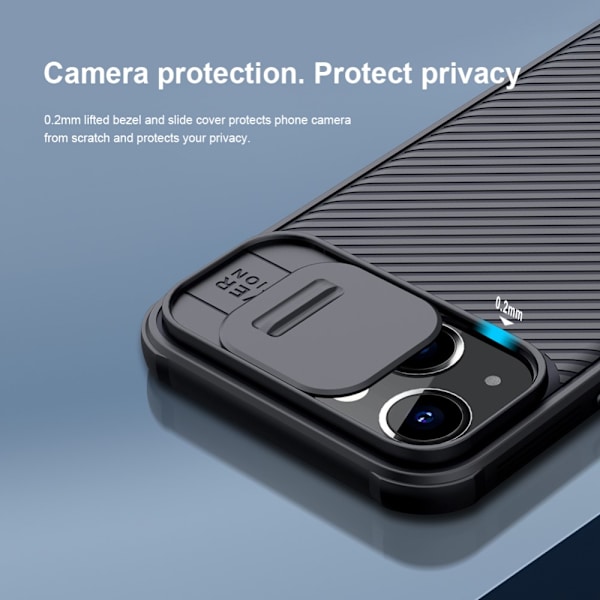 Nillkin CamShield Skal iPhone 13 Mini Svart