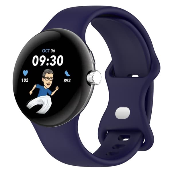 Silikonarmband Google Pixel Watch 4 41mm Blå