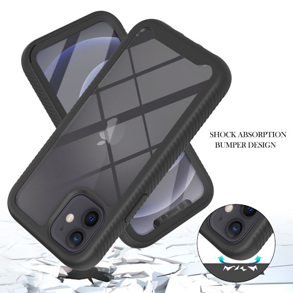 360 Full Cover Edge Case iPhone 12 Mini Sort