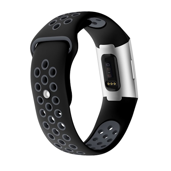 Fitbit Charge 3/4 -urheiluranneke, harmaa