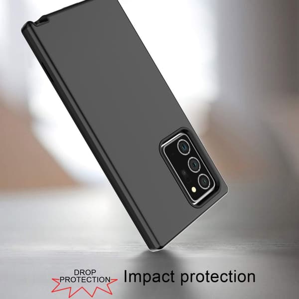 Stødsikkert Hybrid Cover Galaxy Note 20 Ultra Sort