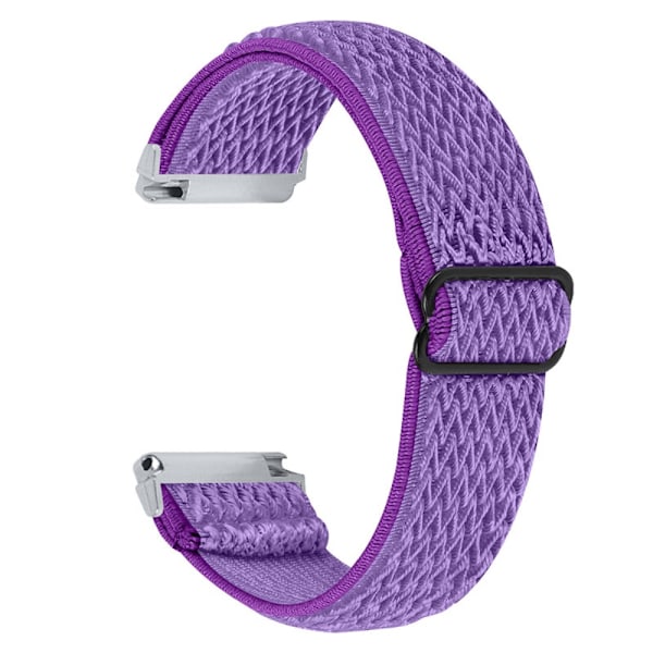 Vävd Nylonarmband Fitbit Versa/Versa 2 Lila