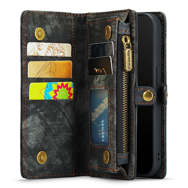 CaseMe Plånboksfodral Multi-Slot iPhone 11 Pro Grå
