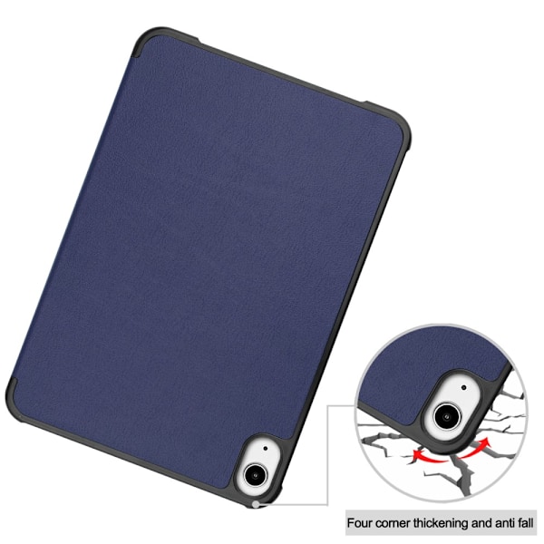 iPad Mini 7. generation (2024) Etui Tri-fold Blå