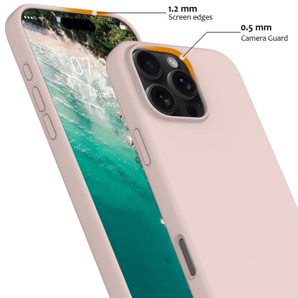 MagSafe silikonecover iPhone 16 Pro Rosa