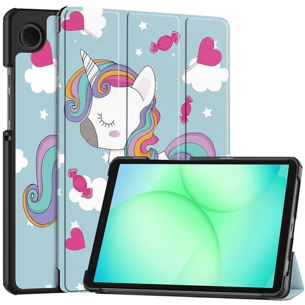 Samsung Galaxy Tab A11 Cover Tri-fold Unicorn
