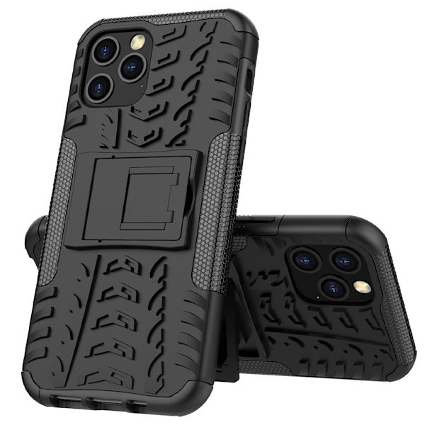 Hybridskal Med Stativ iPhone 12/12 Pro Sort