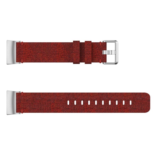 Canvasarmbånd Fitbit Charge 3/4 Rød