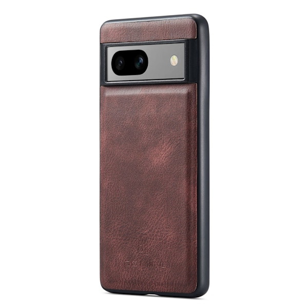 DG.MING 2-in-1 Magnet Plånbok Google Pixel 7a Punainen