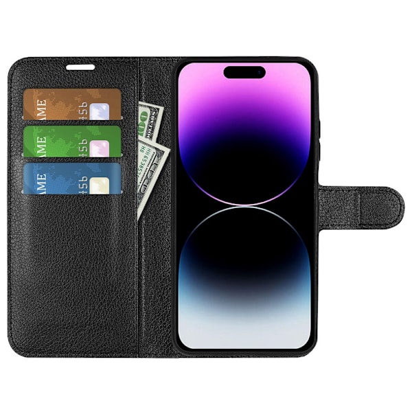 Mobilcover iPhone 15 Pro Sort