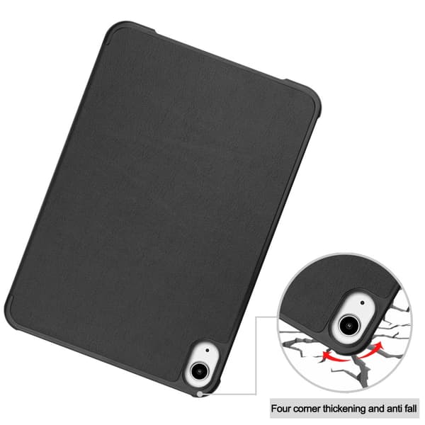 iPad Mini 7th Gen (2024) Etui Tri-fold Sort