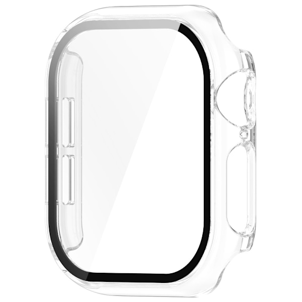 Skal til Apple Watch Series 10 42mm Hårdplast + Glas Transparent