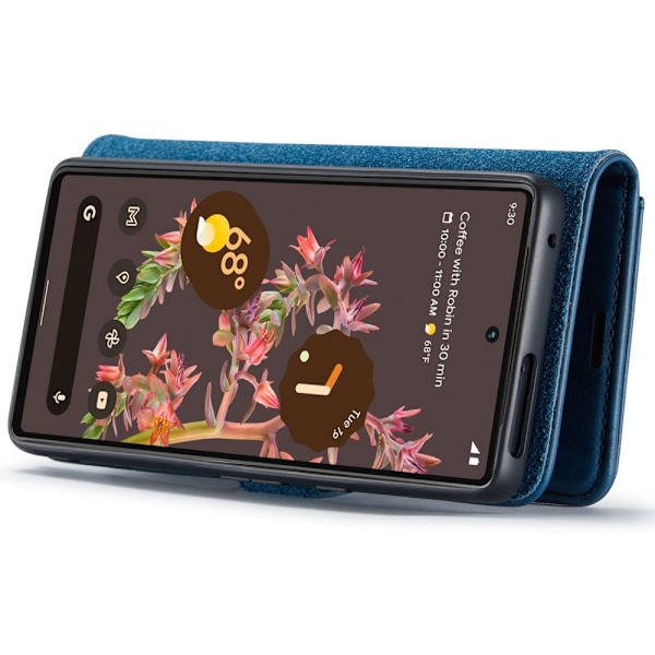 DG.MING 2-in-1 Magnet Wallet Google Pixel 7 Blue