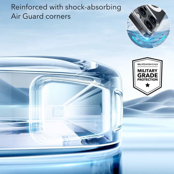 ESR Project Zero MagSafe Skal iPhone 16 Transparent