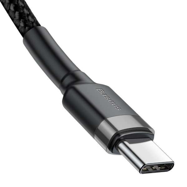 Baseus Cafule USB-C till USB-C -kaapeli 2m Musta